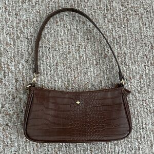 Princess Polly chocolate brown shoulder bag/purse